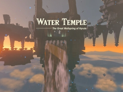 Tears Of The Kingdom How To Turn On All Four Faucets In Water Temple Totk