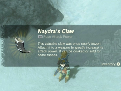 Tears Of The Kingdom Naydras Claw Featured